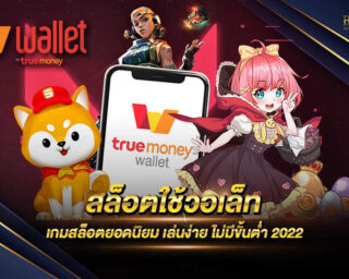 สล็อตใช้วอเล็ท เว็บเกมสล็อตออนไลน์ที่สามารถทำรายการฝากถอนได้ผ่าน True Money wallet มีระบบที่ทันสมัยมากที่สุด