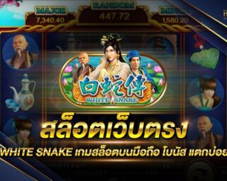 สล็อตเว็บตรง WHITE SNAKE แหล่งรวมเกมส์สล็อตชั้นนำ ลิขสิทธิ์แท้ ส่งตรงจากค่ายเกมโดยตรง สนุกสนานไร้ขีดจำกัด โปรโมชั่นมากมาย