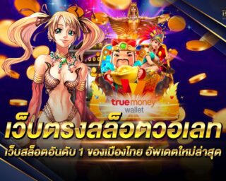 เว็บตรงสล็อตวอเลท รวมเกมสล็อตออนไลน์ครบทุกค่าย ครบจบในเว็บเดียว โบนัสแตกง่าย สมัครสมาชิกฟรี โปรโมชั่นมากมาย